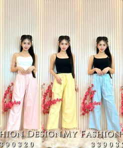 🔥爆款新品🔥高品质高腰直筒长裤 RM65 Only🌸（2-T3）