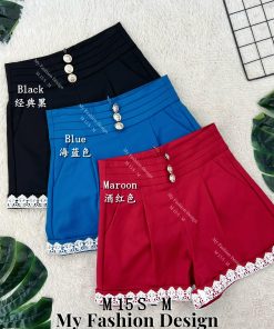 爆款新品🔥高品质高腰锦棉短裤 RM59 Only🌸（2-S2）